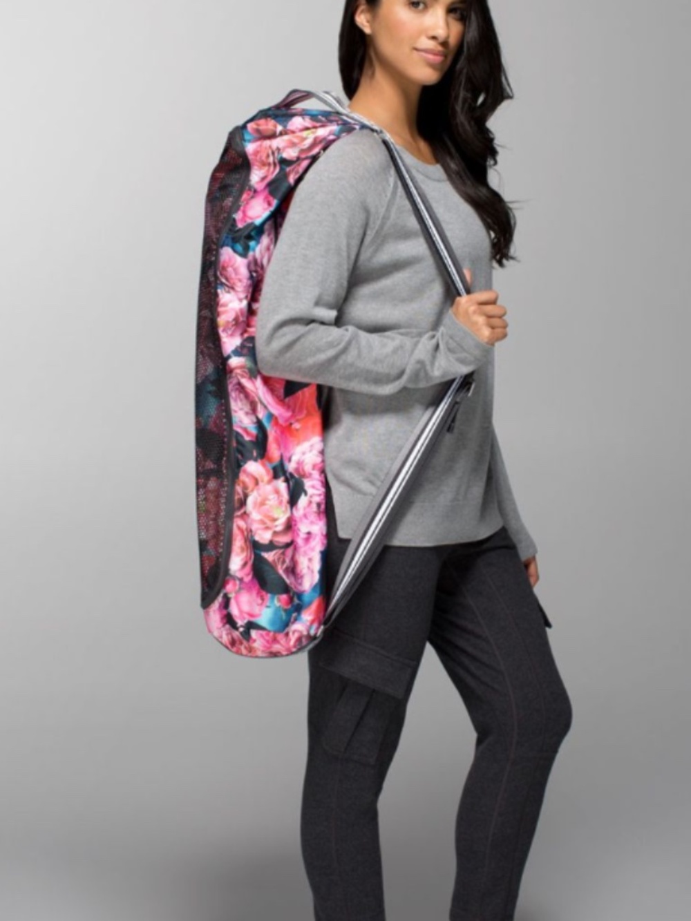 Lululemon Drishti Yoga Tote Secret Garden